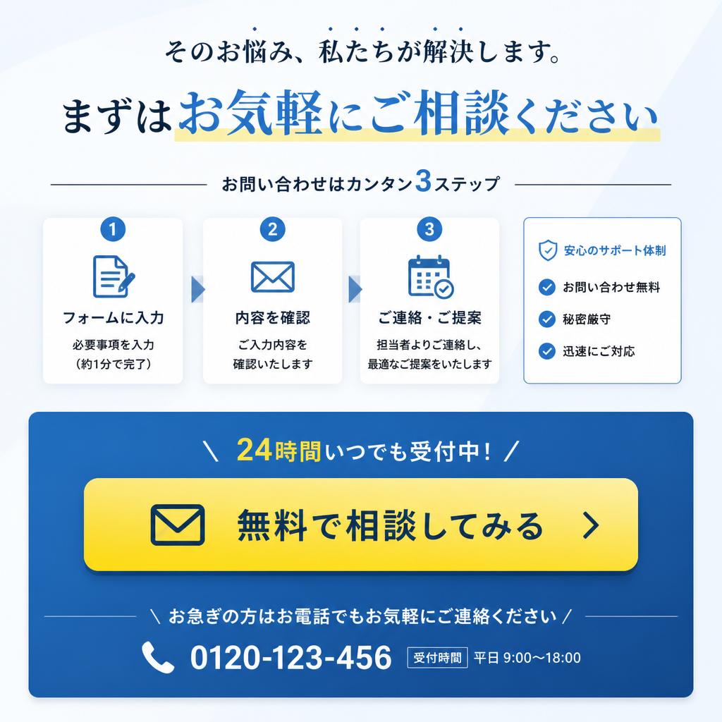 今すぐ査定を依頼しよう！