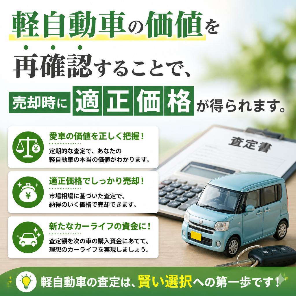 なぜ軽自動車を査定するべきなのか？