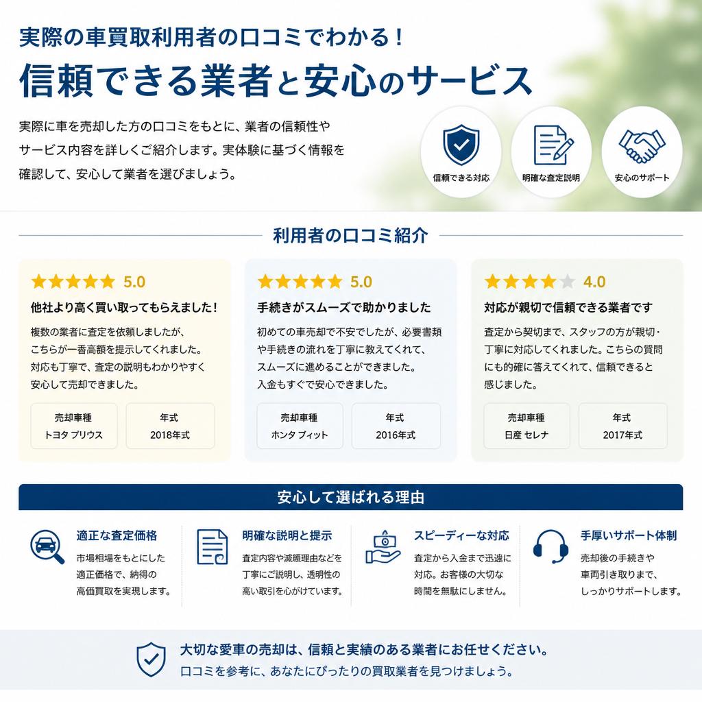 実際の口コミでわかる！