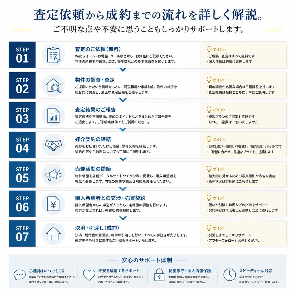 査定の流れ
